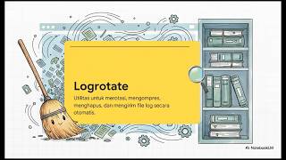 Server Full Gara-gara Log Cara Setting Logrotate agar Disk Tetap Lega! 🧹