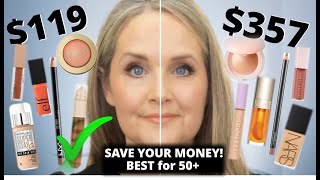 10 Makeup Dupes for Mature Skin | AMAZING Affordable Finds that are BETTER than HIGH-END!! Over 50😍