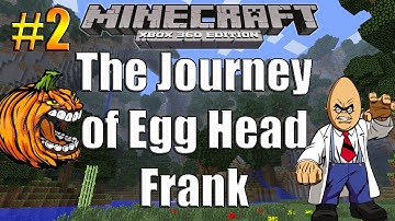 Minecraft(Xbox 360) The Journey Of Egg Head Frank(Adventure Map) Part 2(ENDING)