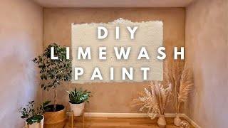 How to Limewash Interior Walls | DIY Paint from Scratch