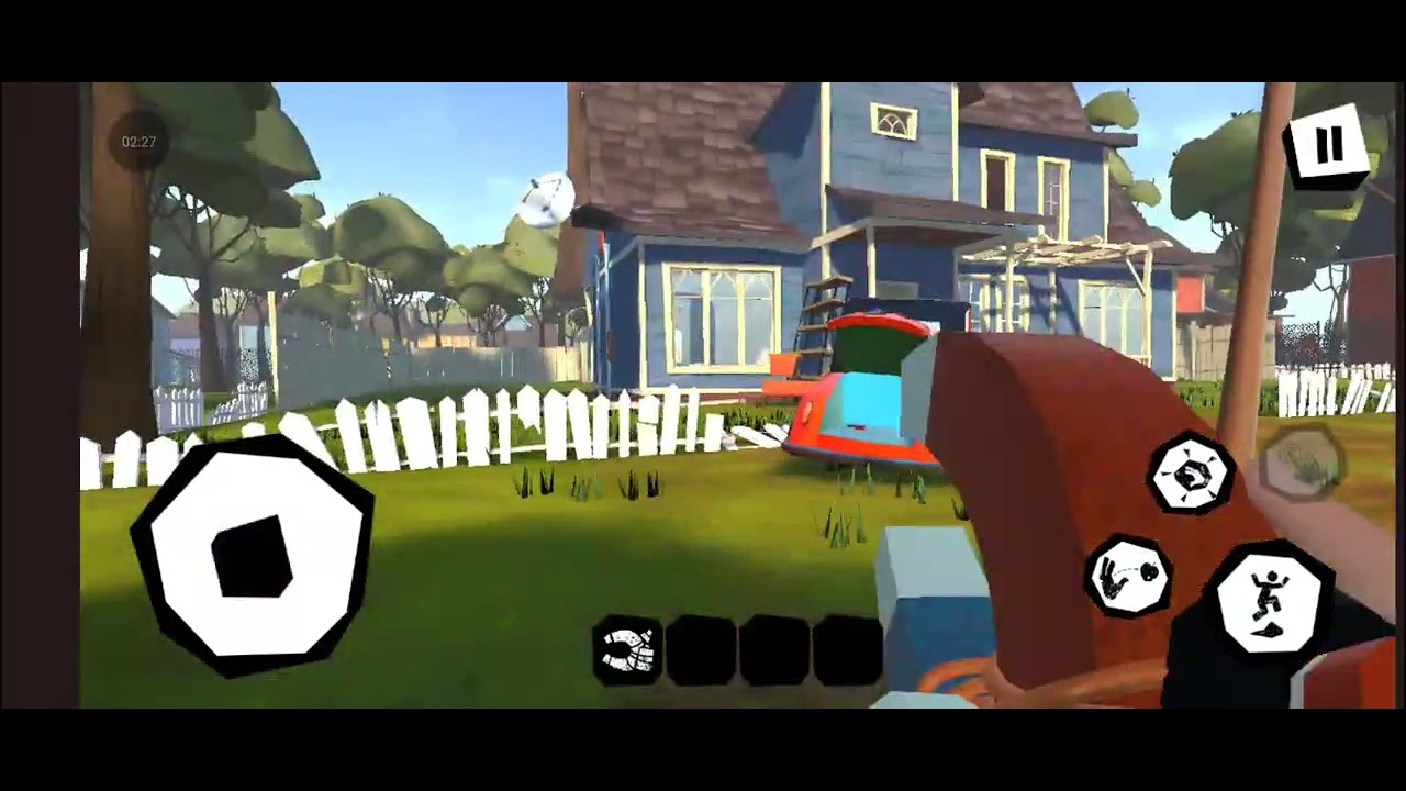 Прохождение 1 акта мобильного hello neighbor 1.0