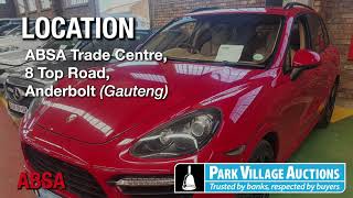 Absa Boksburg Vehicle Auction - 7 December 2021