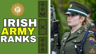 IRISH ARMY RANKS