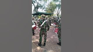 latihan team Drum band yonif 132 Bima Sakti..👍