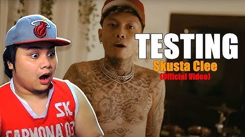 EMZ REACTS TO "Skusta Clee - Testing (Official Video)" | REACTION