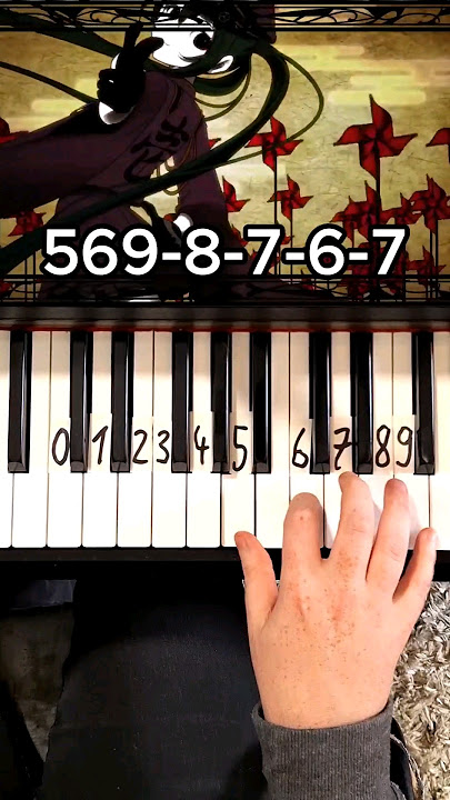 Senbonzakura Hatsune Miku Piano Tutorial #shorts