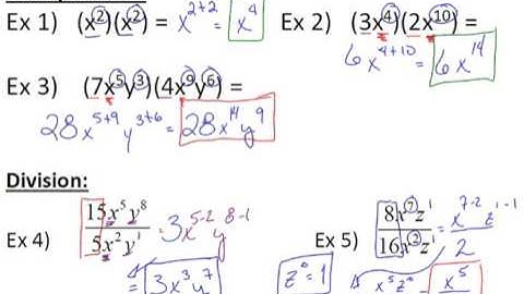 5 2 Exponent Rules Day 1 Notes video
