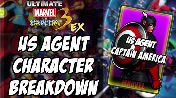 UMVC3 EX Mod: US Agent Full Character Breakdown (Download in Description!)