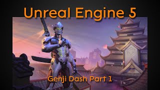 Create Genji Dash, part 1 - Unreal Engine 4+5