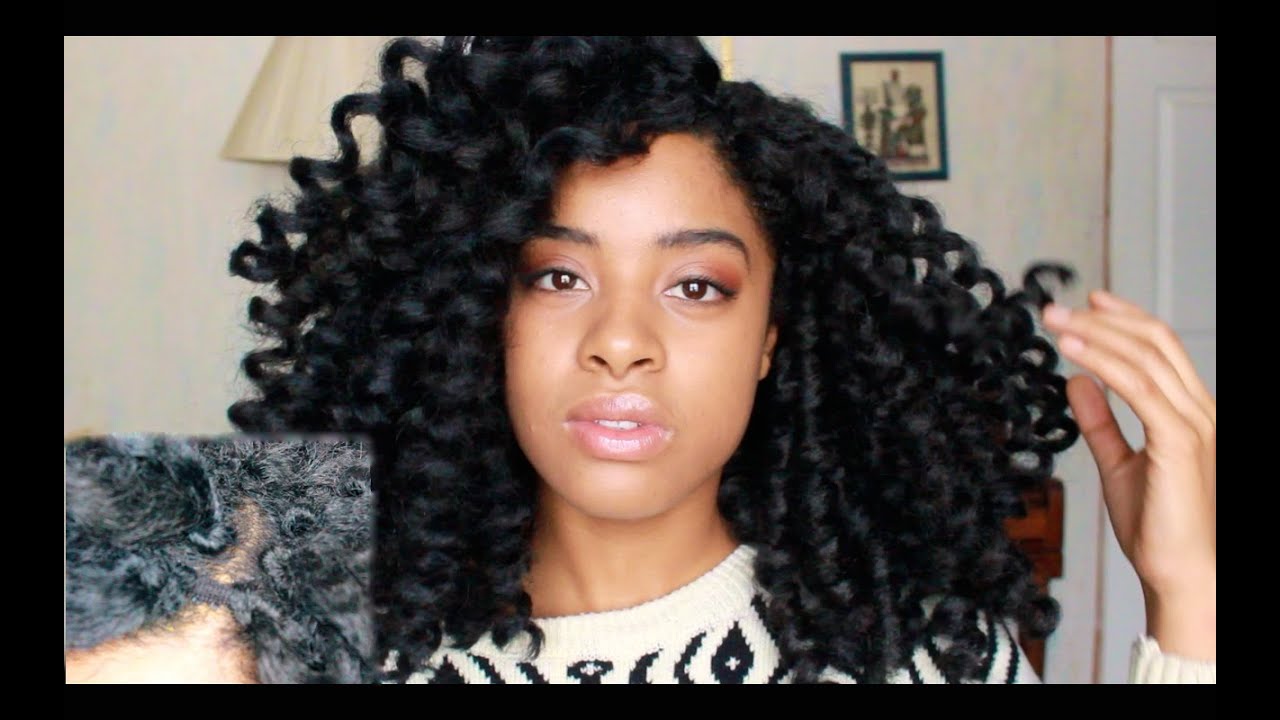 How To Make A Marley Hair Crochet Wig With Natural Parting YouTube