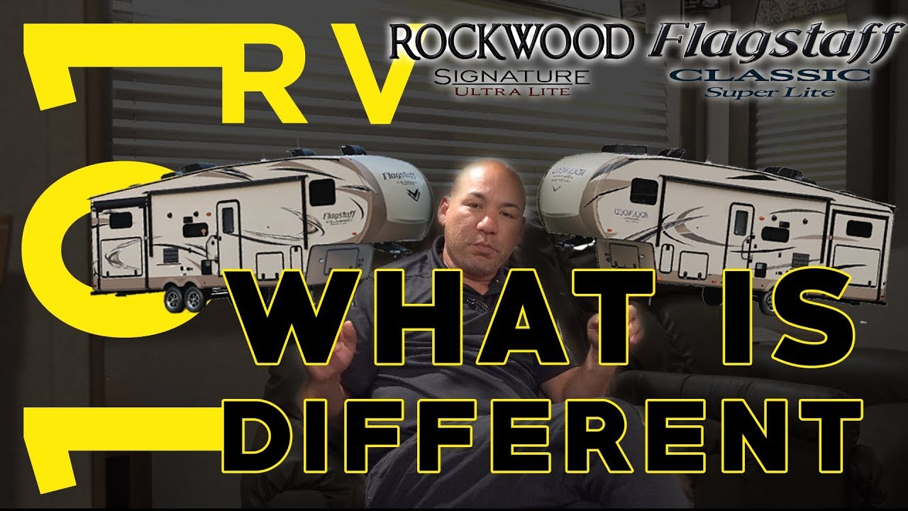 Rockwood vs. Flagstaff // What's The Difference? Family RV YouTube