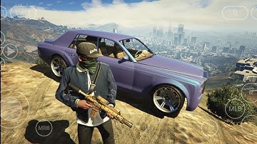 Winlator Ludashi 2.7.2 Snap 695 6sGen3 | GTA V Lite Photorealism Graphics 15GB 25GB