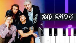 5SOS - Bad Omens | Piano Tutorial