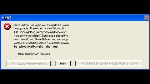 Microsoft Sam Reads Funny Windows Errors (S4EP1 - Part 1)