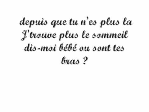 Ridsa Reviens Moi Paroles Youtube