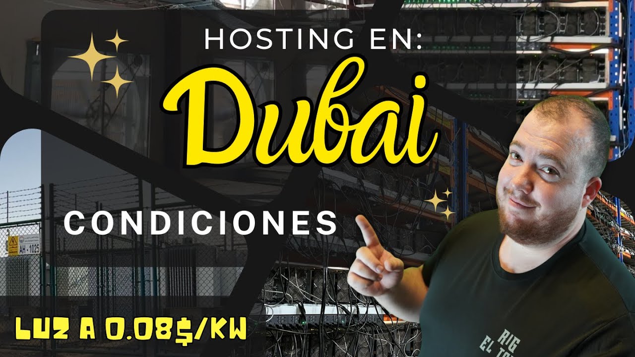 Minar Criptomonedas en Dubái, Hosting (Alojamiento de Asic)