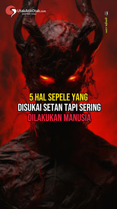 5 Hal Sepele yang Disukai Setan tapi Sering Dilakukan Manusia #shorts #islamicshorts #islam #islamic