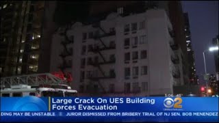 Large Crack On UES Building Forces Evacuation