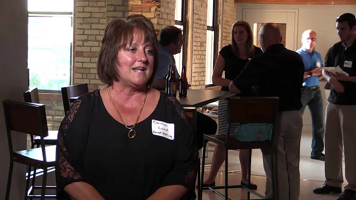 Carolyn Lund with Ernest Marketing talks App devel...