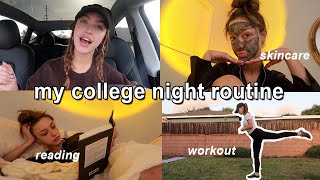 my college night routine *realistic*