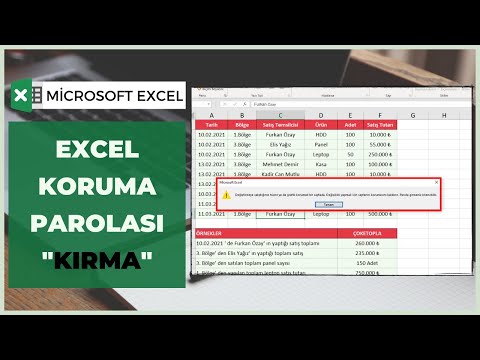 Video: Windows 10'da bir Excel çalışma kitabının korumasını nasıl kaldırırım?