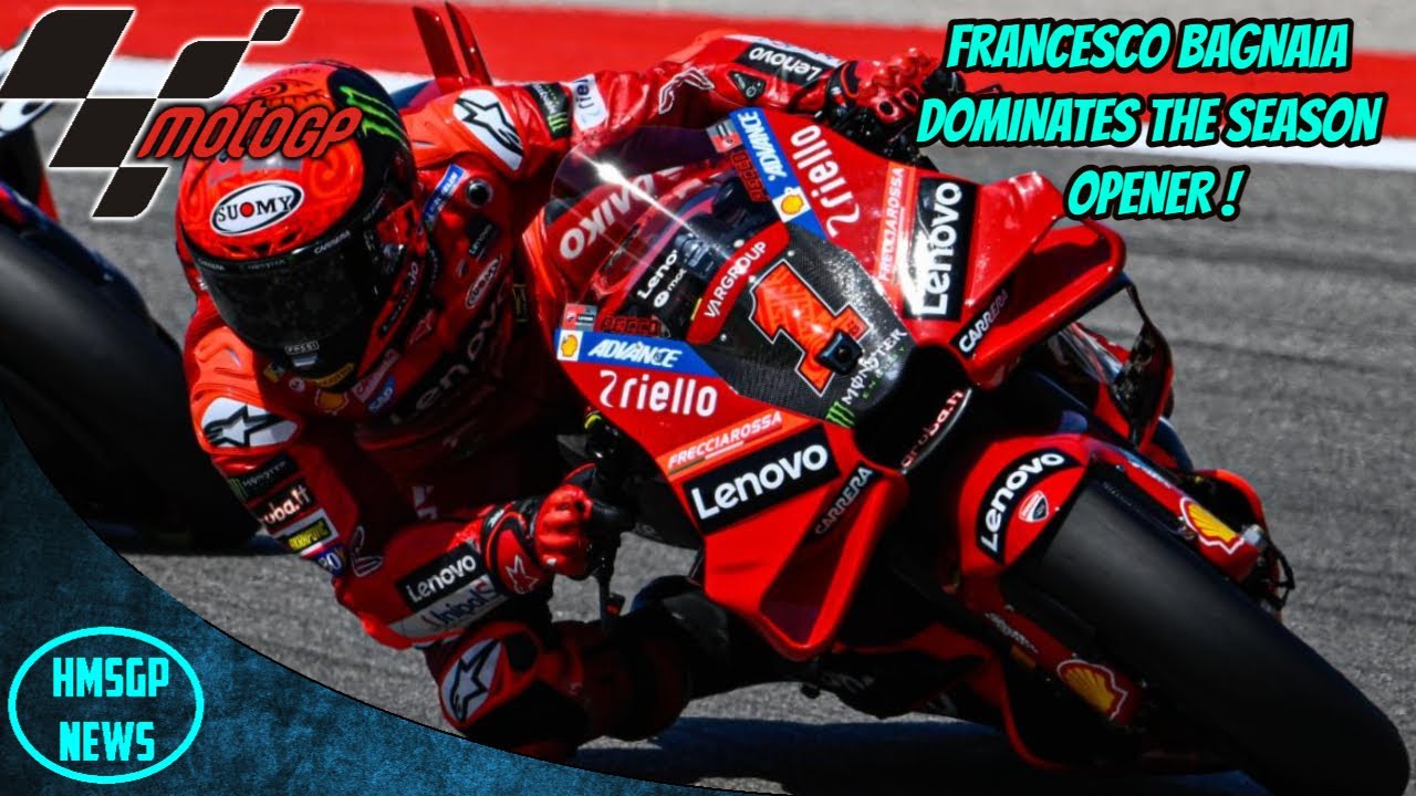 FRANCESCO BAGNAIA DOMINATES SEASON OPENER! - MotoGP News! - YouTube