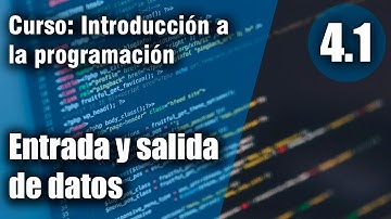 Curso de programación básica | Entrada y salida de datos (Ejercicios)