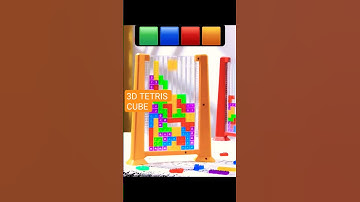 3D TETRIS CUBE BUILDING BLOCKS #youtubeshorts #shorts #shortvideo #fidgettoysplus