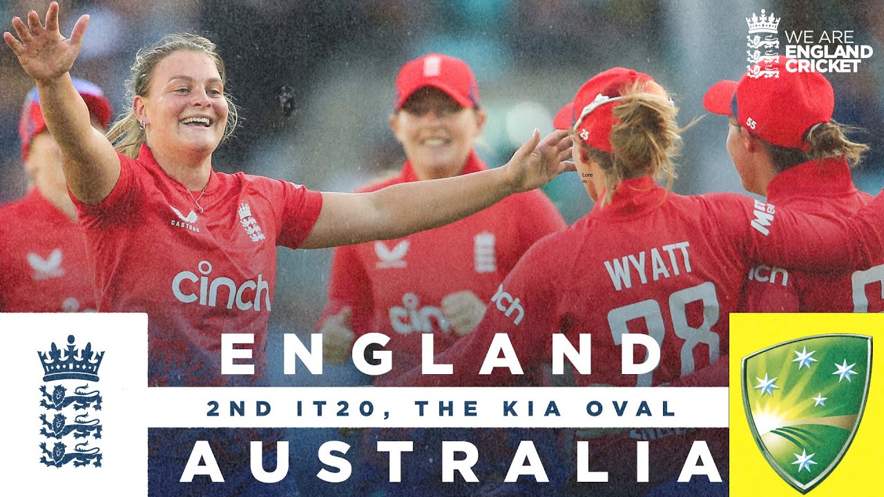 Close Scoring Thriller! Highlights - England v Australia 2nd Womens Vitality IT20 2023