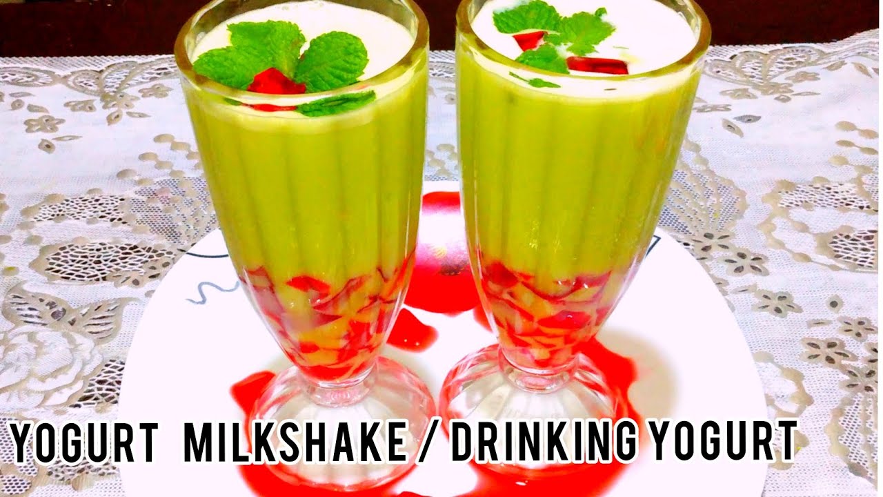 How To Make Yogurt MilkshakeDrinking YogurtRamadan SpecialSharfi