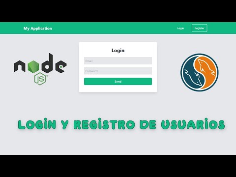 Crear Login y Registro con Nodejs y Mysql - 2022