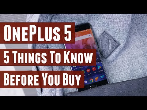 OnePlus 5-구매하기 전에 알아야 할 5 가지