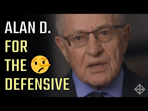 Alan For the Defensive: Dershowitz seems very defensive about Donald Trumps legal woes