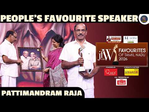 Pattimandram Raja Breaks Down🥹"Solomon Pappaiah Treated Me Like His Own Son" | JFW FOTN 2026