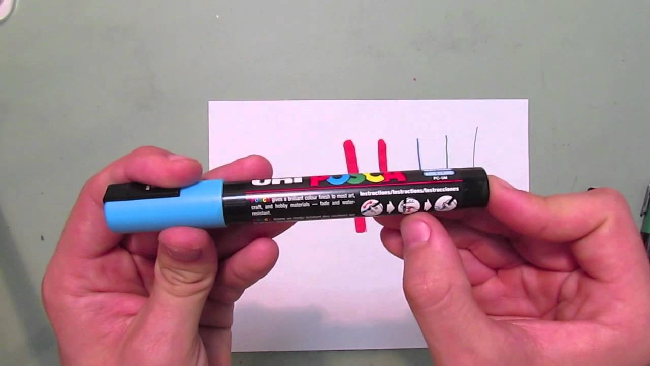 Getting Started with Posca Paint Pens - Part 1 