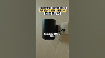 New Generation Universal Remote | AVA Remote With Sonos App - Sonos Era 100 Speakers #sonos #ava