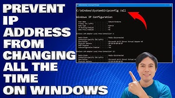 How To Prevent IP Address From Changing All The Time on Windows