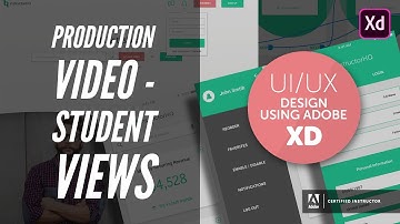 Production video - student views - UI/UX & Web Design using Adobe XD [11/42]