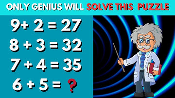“Only Sharp Minds Can Decode This Hidden Math Pattern! 🔥 | Tricky Logic Puzzle Challenge”