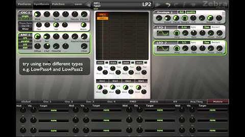 Zebra2 Mini-Tutorial #43  - XMF Modes