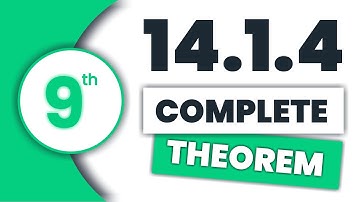 Theorem 14.1.4 || 9th Class Maths Theorem (Step-by-Step Guide) || Chapter 14 Theorems