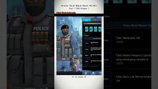 Skull Black Baret 90 Hari Dari GM Ginger | Point Blank ID