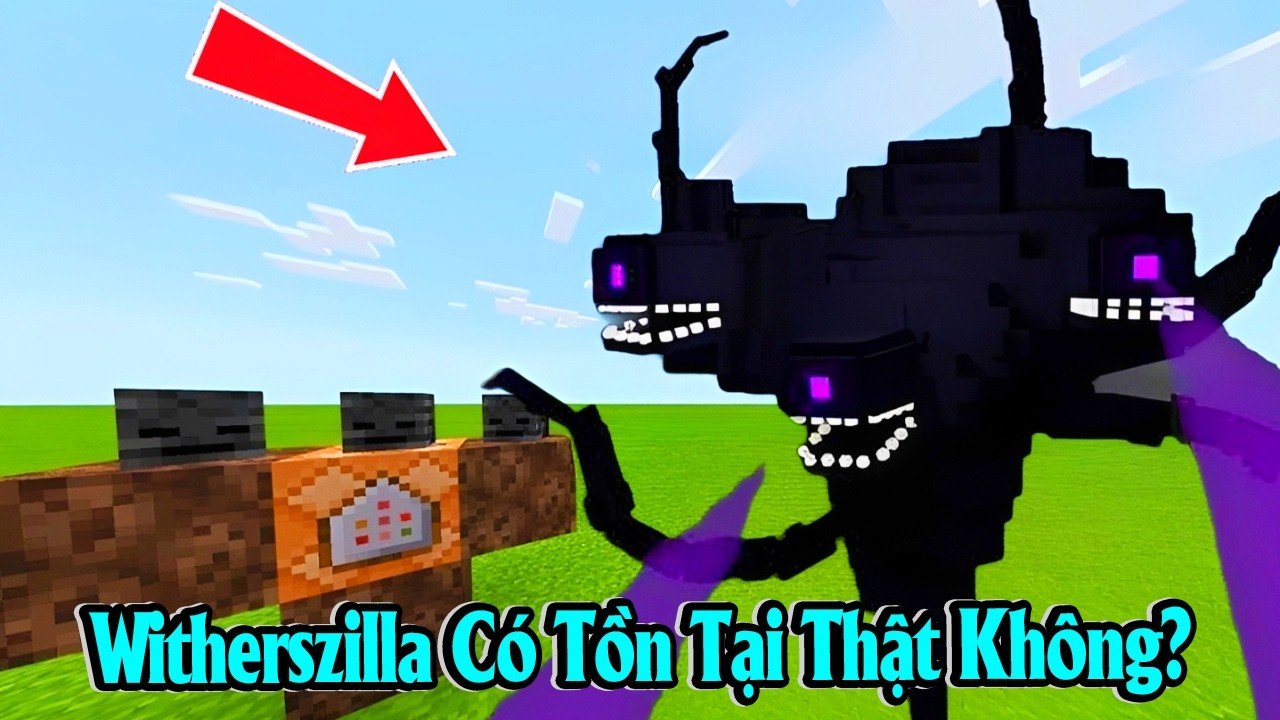 Wigszilla 🕹️ Witherszilla Có Tồn Tại Thật Không? 😨👾 #tiktok #douyin #minecraft # ...