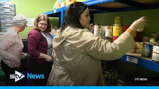 Food bank struggling to make up meal parcels due to lack of donations