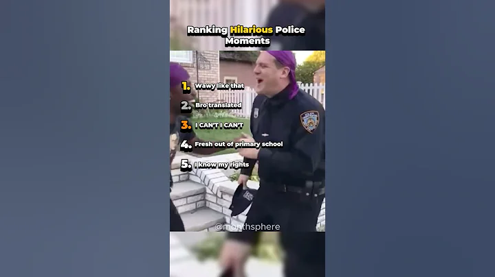 Ranking Hilarious Police Moments #shorts