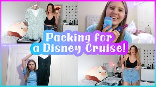 Packing for a Disney Cruise! || Get Ready With Me || Taylor &amp; Vanessa