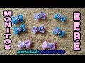 COMO HACER MOÑOS PARA BEBES / HOW TO MAKE BABY BOWS