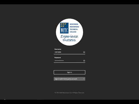 Video how to log into Blackboard