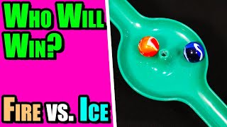 Fire vs. Ice Marble Duel (CHOOSE A SIDE!!) screenshot 3