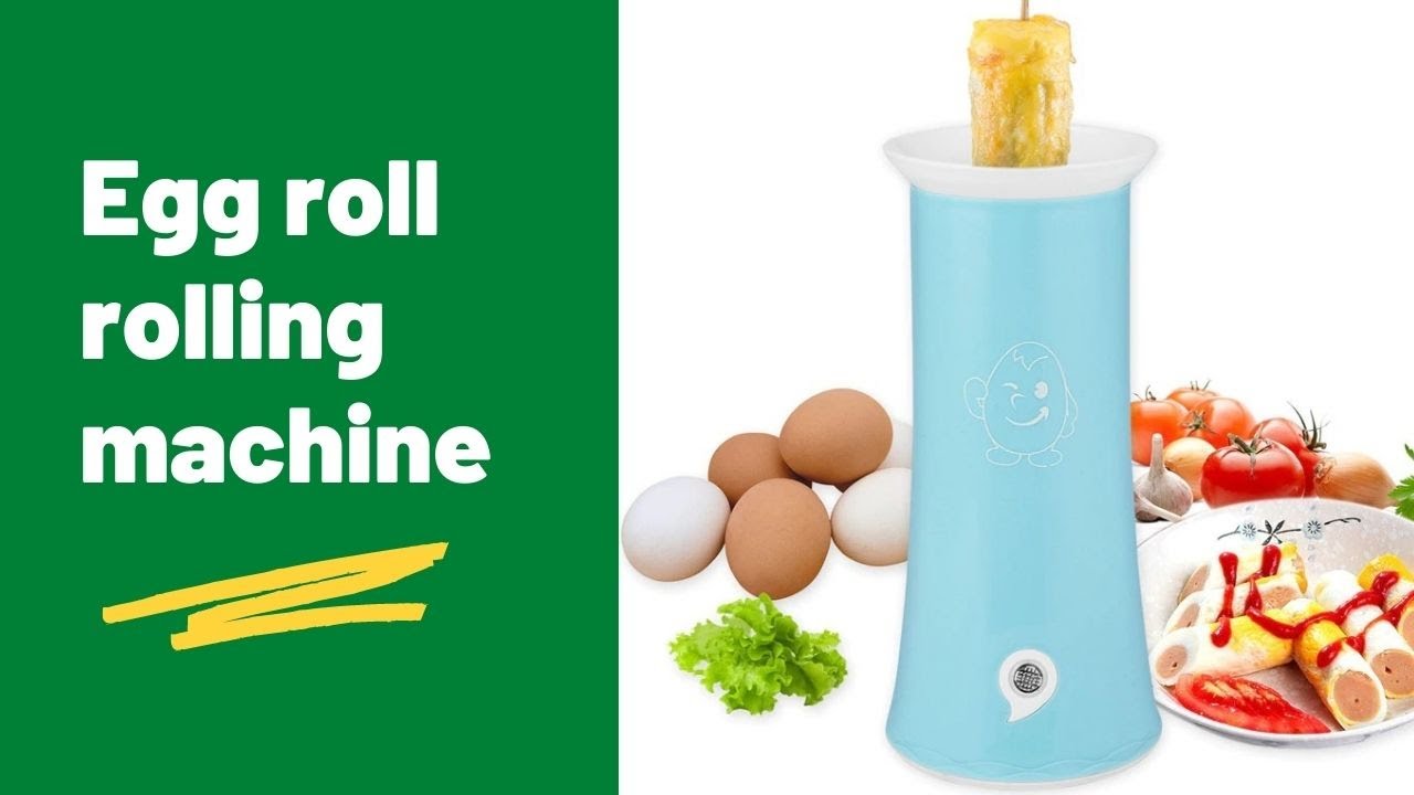 Rollie Eggmaster : Automatic Electric Egg Rolls, Omelets Maker